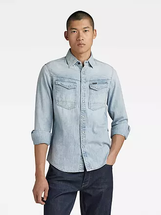 G-STAR RAW | Jeanshemd | hellblau