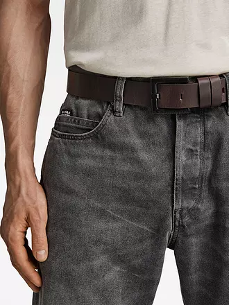 G-STAR RAW | Ledergürtel DUKO BELT | braun