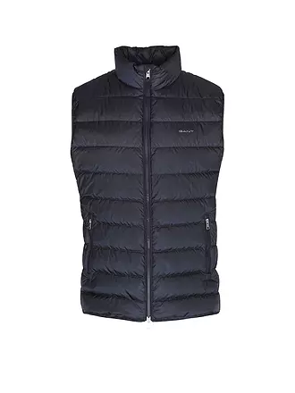 GANT | Daunensteppgilet | dunkelblau
