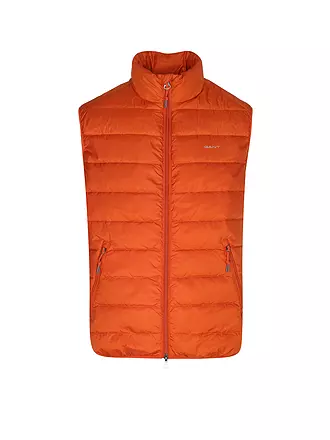GANT | Daunensteppgilet | orange