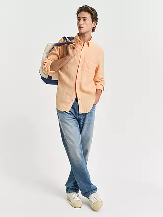 GANT | Leinenhemd Regular Fit | orange