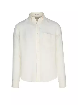 GANT | Leinenhemd Regular Fit | olive