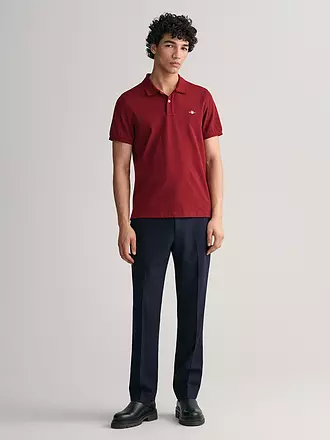 GANT | Poloshirt Regular Fit | dunkelrot
