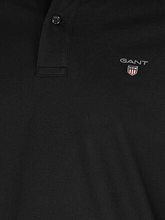 GANT | Poloshirt Regular Fit | schwarz