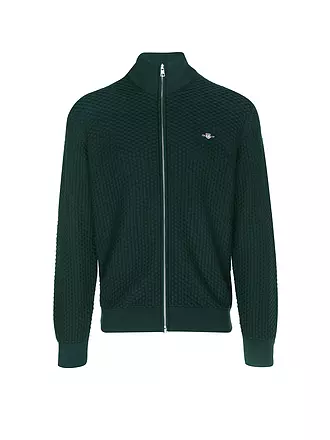 GANT | Strickjacke | dunkelgrün