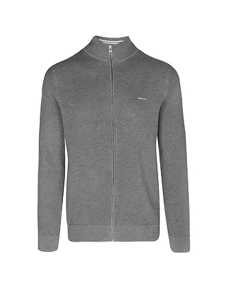 GANT | Strickjacke | hellgrau