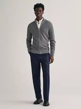 GANT | Strickjacke | hellgrau