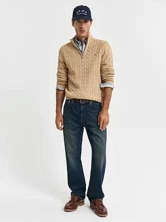 GANT | Troyer Pullover | beige