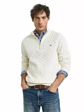 GANT | Troyer Pullover | beige