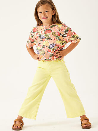 GARCIA | Mädchen Hose Wide Fit | gelb