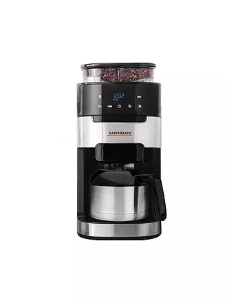 GASTROBACK | Kaffeemaschine Grind & Brew Pro 8 Tassen 42711S | silber