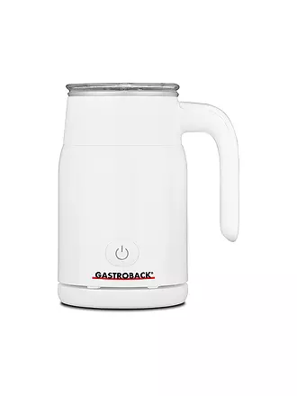 GASTROBACK | Milchschäumer Latte Magic Weiss | schwarz