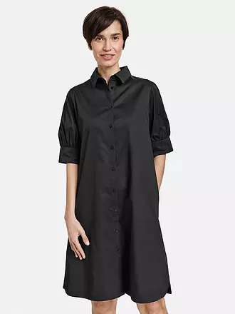 GERRY WEBER | Hemdblusenkleid | schwarz