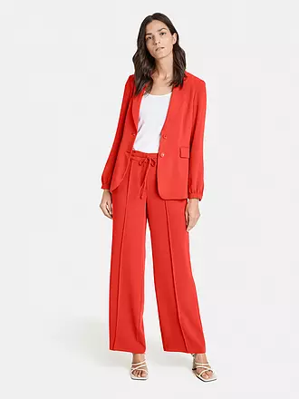 GERRY WEBER | Hose Straight Fit | rot