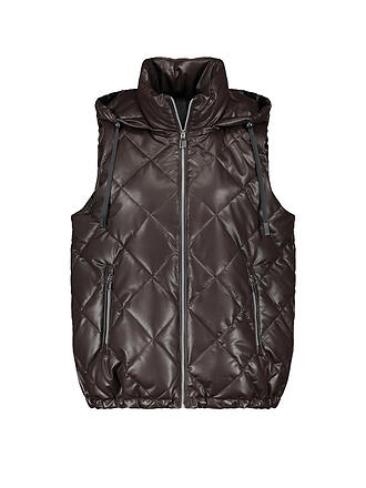 GERRY WEBER | Steppgilet | braun