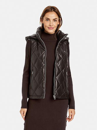 GERRY WEBER | Steppgilet | braun