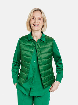 GERRY WEBER | Steppgilet | grün