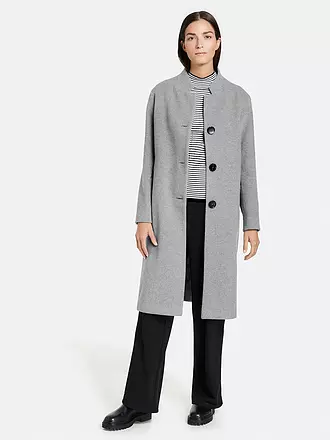 GERRY WEBER | Wollmantel | schwarz