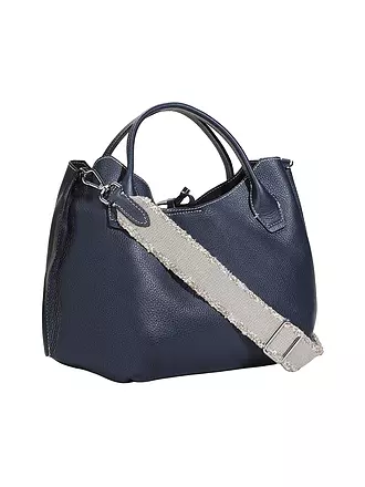 GIANNI CHIARINI | Ledertasche - Henkeltasche FIAMMA | dunkelblau