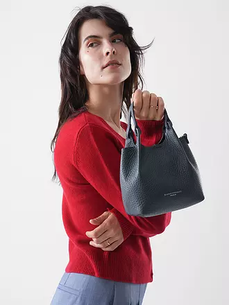 GIANNI CHIARINI | Ledertasche - Hobo Bag DUA Small | dunkelrot