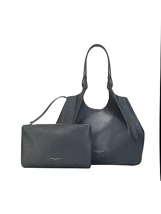 GIANNI CHIARINI | Ledertasche - Hobo Bag DUA | grau