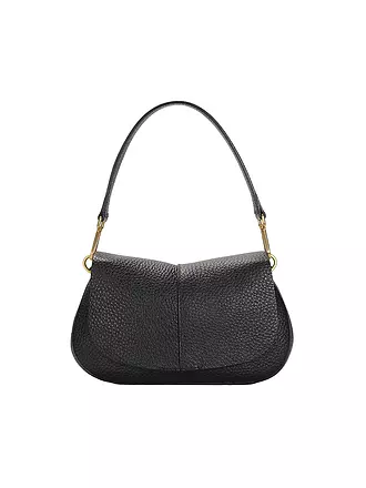 GIANNI CHIARINI | Ledertasche - Umhängetasche HELENA ROUND | schwarz