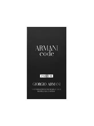 GIORGIO ARMANI | Armani Code Parfum 50 ml Nachfüllbar | keine Farbe