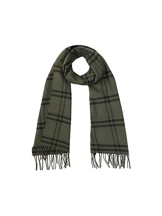 GLOVERALL | Kaschmirschal | olive