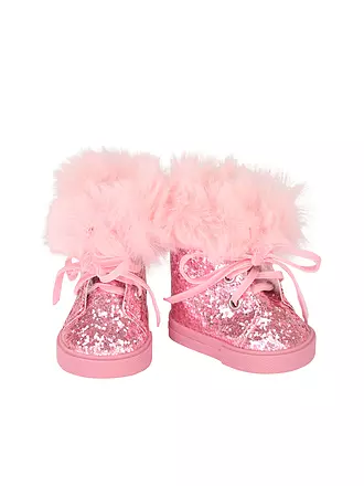 GOETZ | Puppen Glitzerstiefel Pink Gr. M/XL | keine Farbe