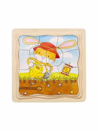 GOKI | Schichtenpuzzle Gemüsebeet | keine Farbe