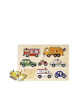 GOKI | Steckpuzzle Verkehrsmittel | keine Farbe