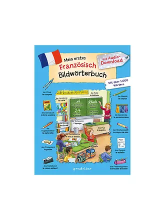 GONDOLINO | Buch - Mein erstes Französisch Bildwörterbuch mit mit Audio-Download | keine Farbe