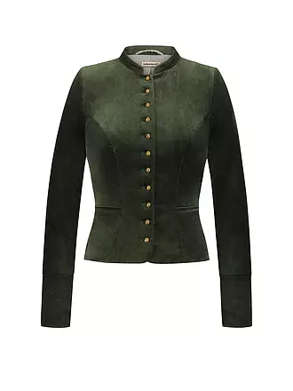 GOTTSEIDANK | Blazer BARBARA | dunkelgrün
