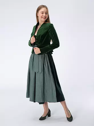 GOTTSEIDANK | Blazer BARBARA | dunkelgrün