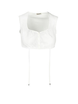 GOTTSEIDANK | Dirndlbluse Ariana | weiss