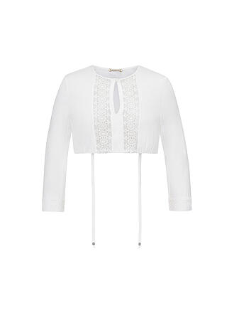 GOTTSEIDANK | Dirndlbluse HELGA | weiss