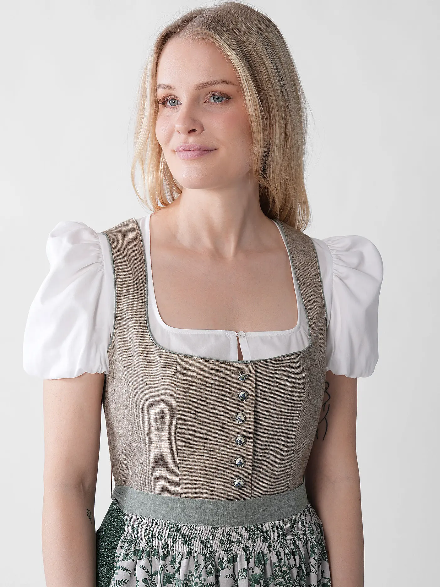 GOTTSEIDANK | Dirndlbluse | 