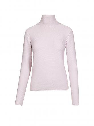 GOTTSEIDANK | Trachten Rollkragenpullover Antje | rosa