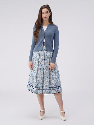 GOTTSEIDANK | Trachten Strickjacke  ALOSIA | blau