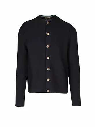 GOTTSEIDANK | Trachten Strickjacke ALOISIUS | schwarz