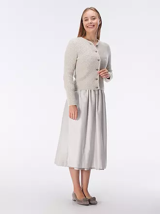 GOTTSEIDANK | Trachten Strickjacke Agnes | beige