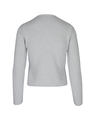 GOTTSEIDANK | Trachten Strickjacke Emma | silber