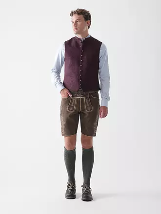 GOTTSEIDANK | Trachtengilet KONSTANTIN | dunkelrot
