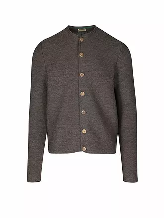 GOTTSEIDANK | Trachtenstrickjacke  ALOISIUS | grau