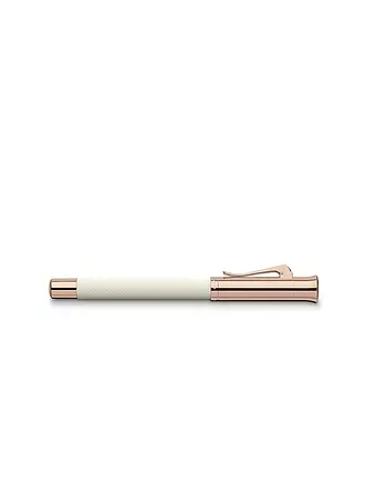 GRAF VON FABER-CASTELL | Füllfederhalter Guilloche Champagne Blush M | weiss