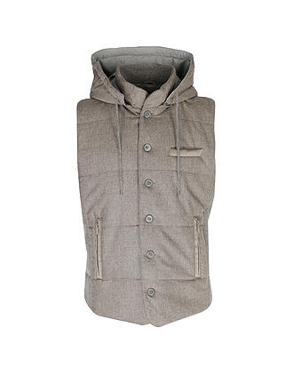 GRAN SASSO | Wollsteppgilet | braun