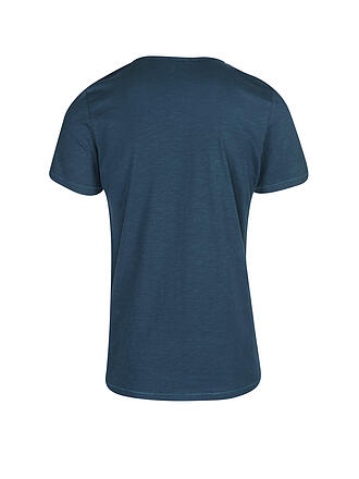 GREENBOMB | T-Shirt BIKE DESTINATION | blau