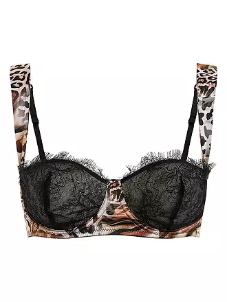 GUESS | BH mit Reifen DIVINA LEOPARD | braun