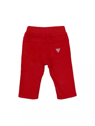 GUESS | Baby Cordhose Mid rise straight | rot