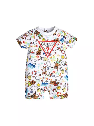 GUESS | Baby Strampler | weiss